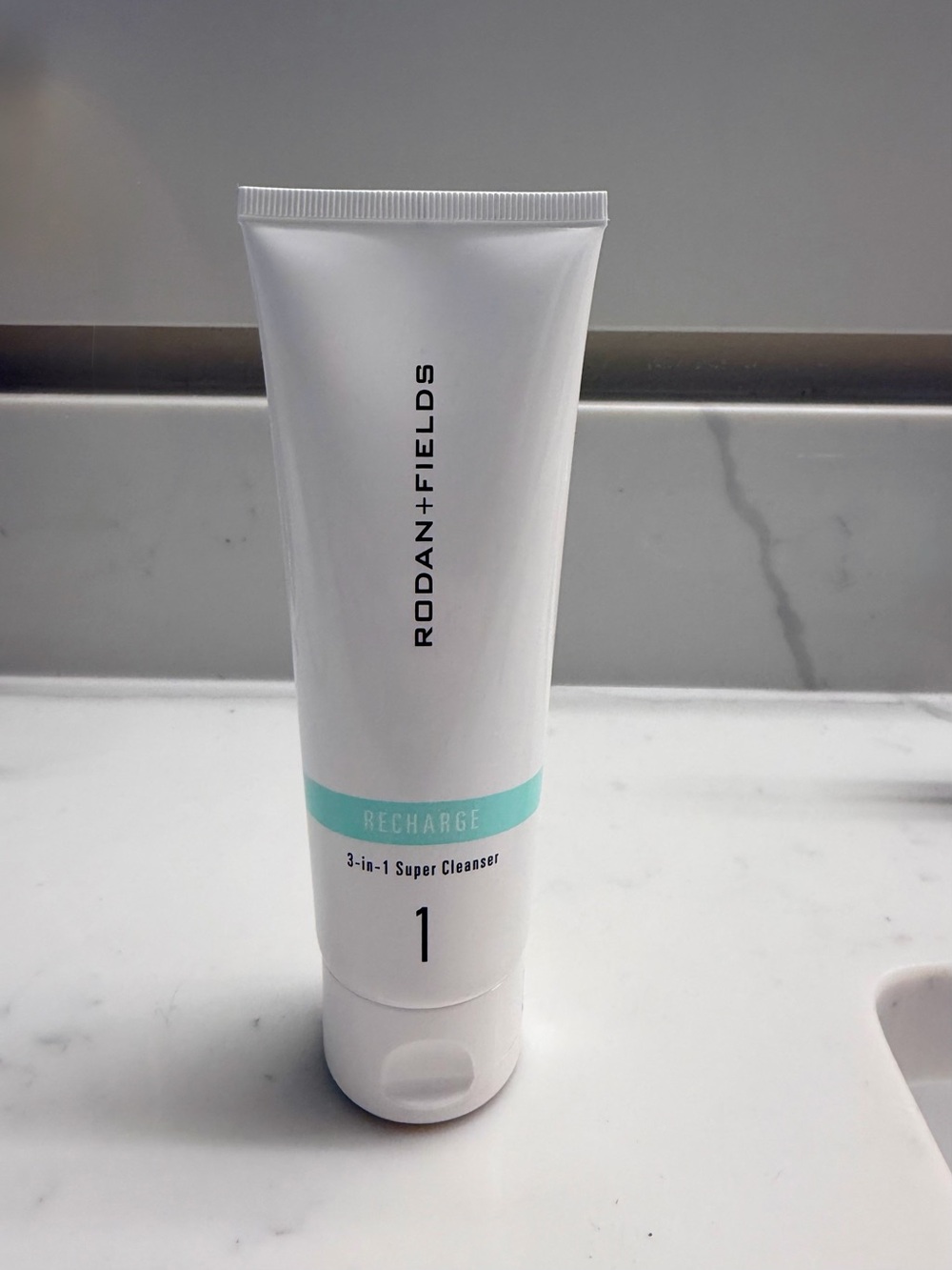 Rodan + Fields White Tube with Mint Band Super Cleanser